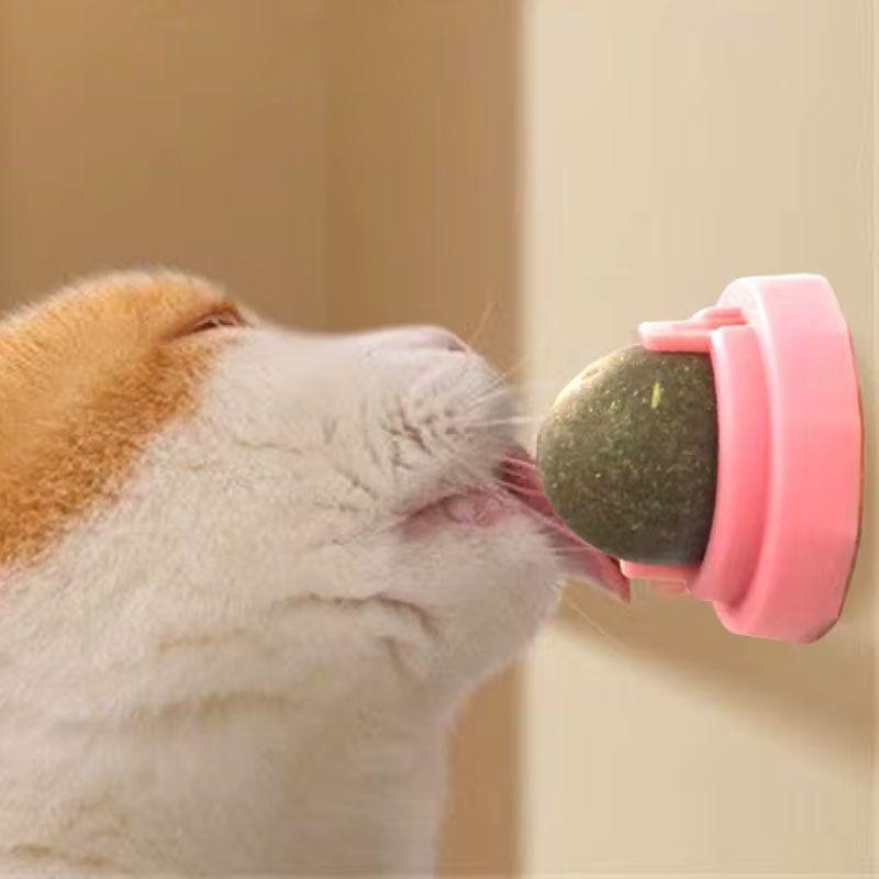 Bola Giratoria De Catnip Para Gatos Juguete Hierba Gatera-5