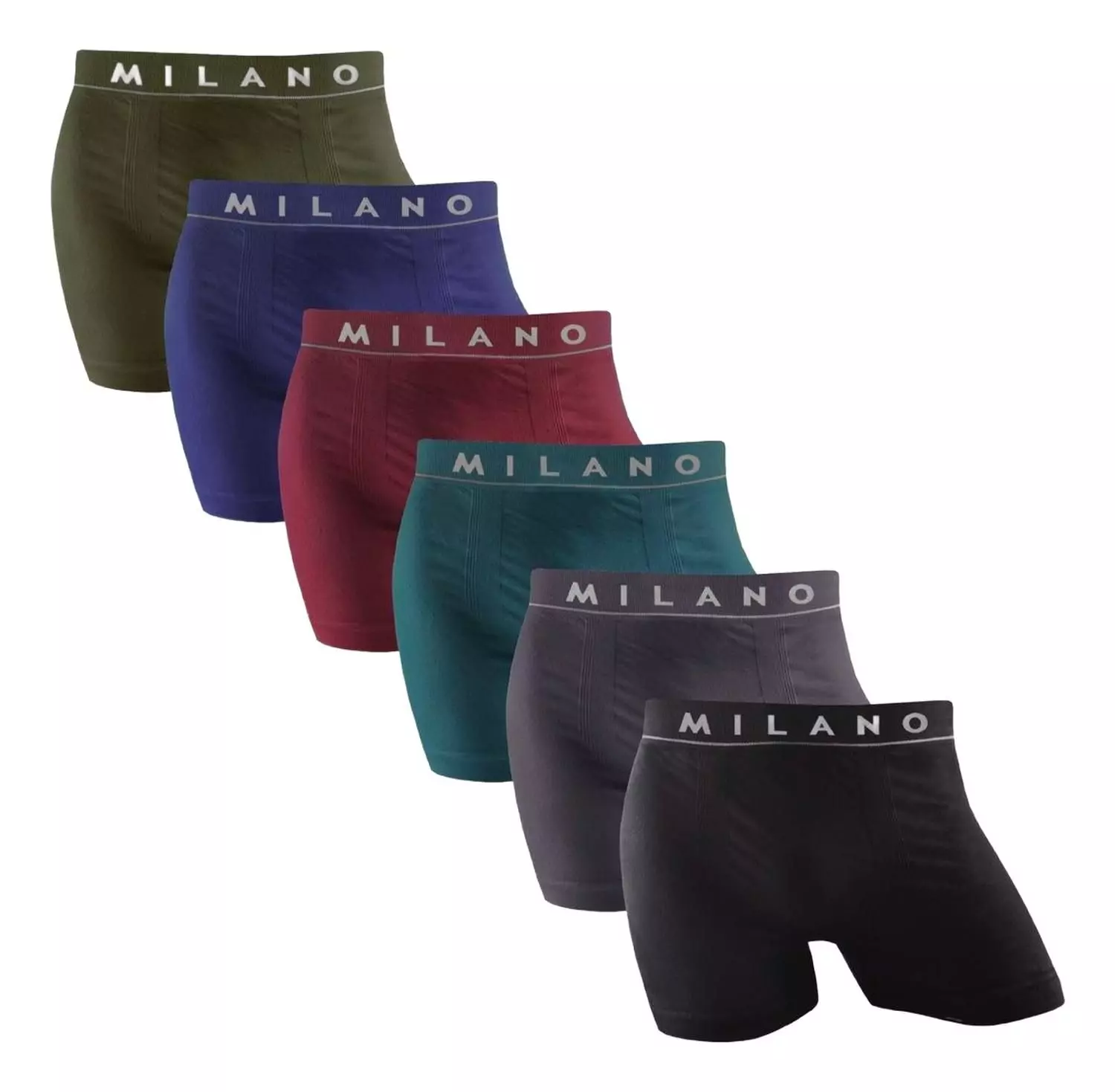 Boxer Milano Sin Costura Adulto 6 Unidades-8