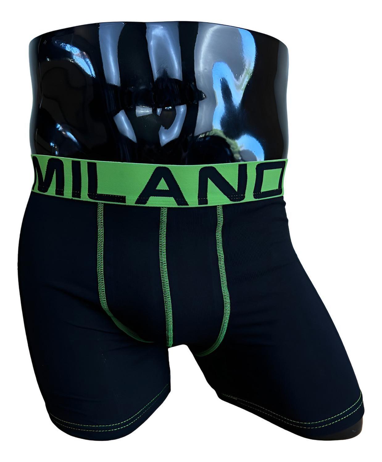 Boxer Algodón Negro 6 Unidades-7