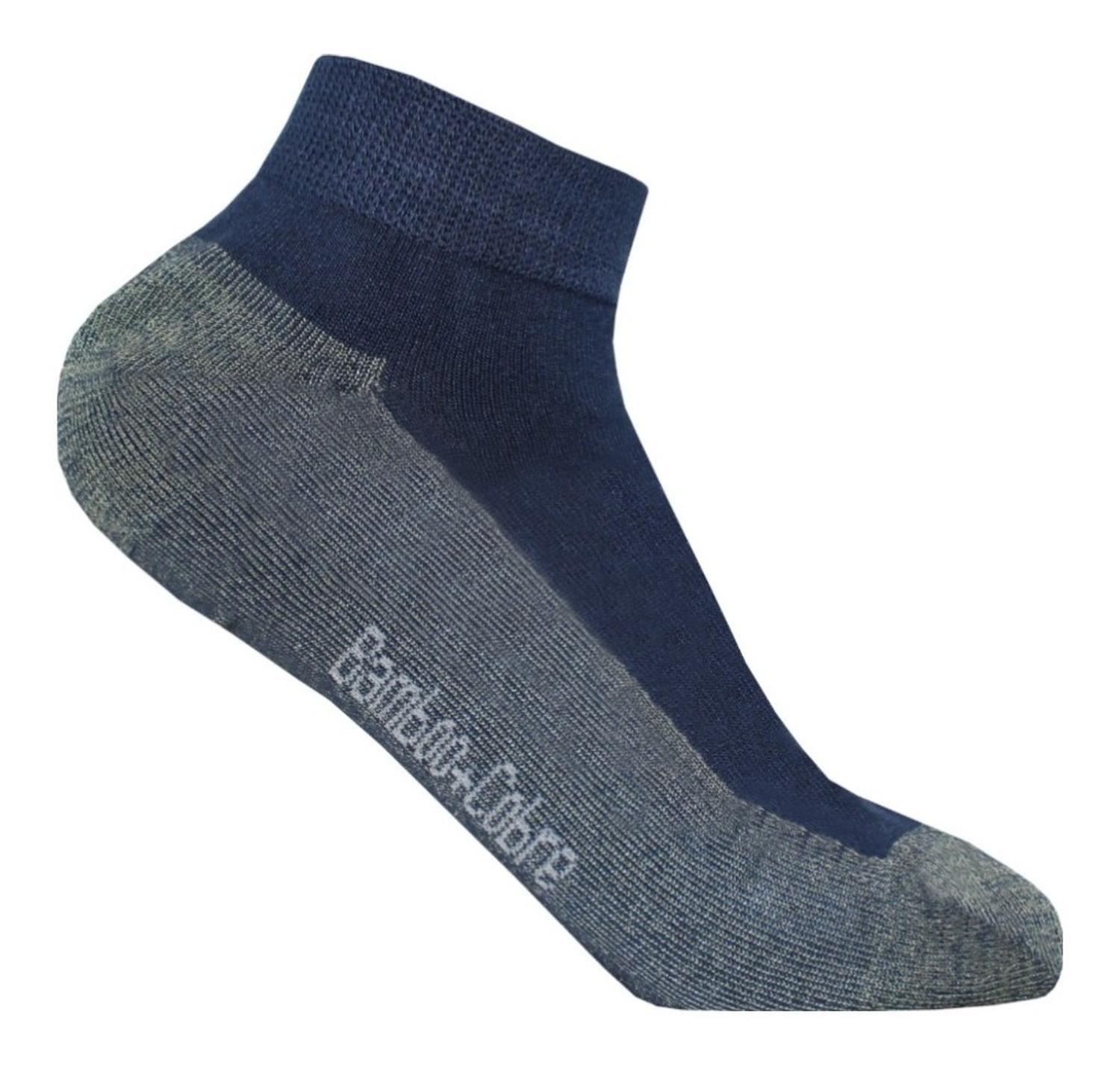 Calcetines Cortos Tobillera Cobre Bambú 6 Pares-2