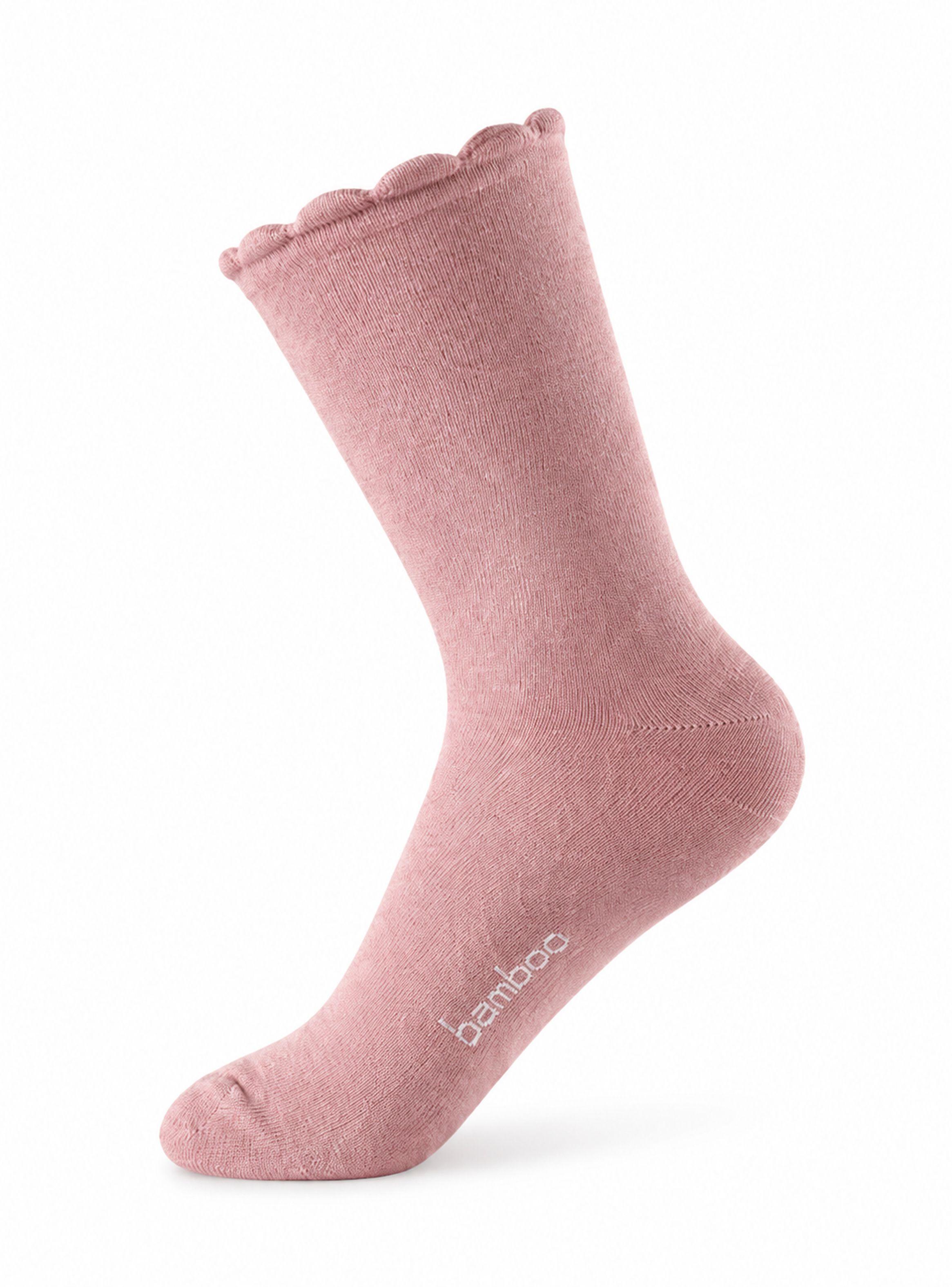 Calcetín Mujer Bambú Diabético Sin Costuras 12 Pares-2