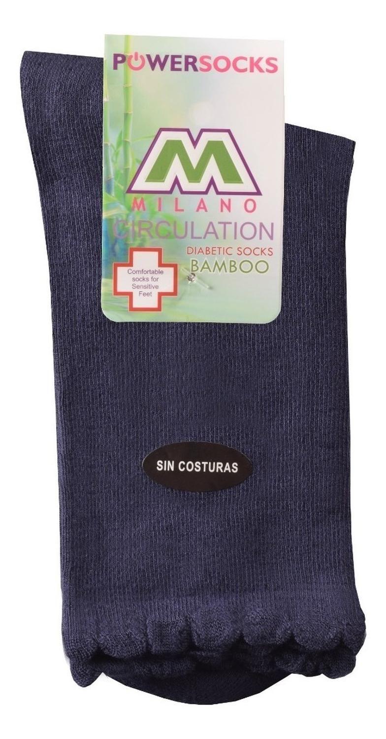 Calcetín Mujer Bambú Diabético Sin Costuras 12 Pares-5