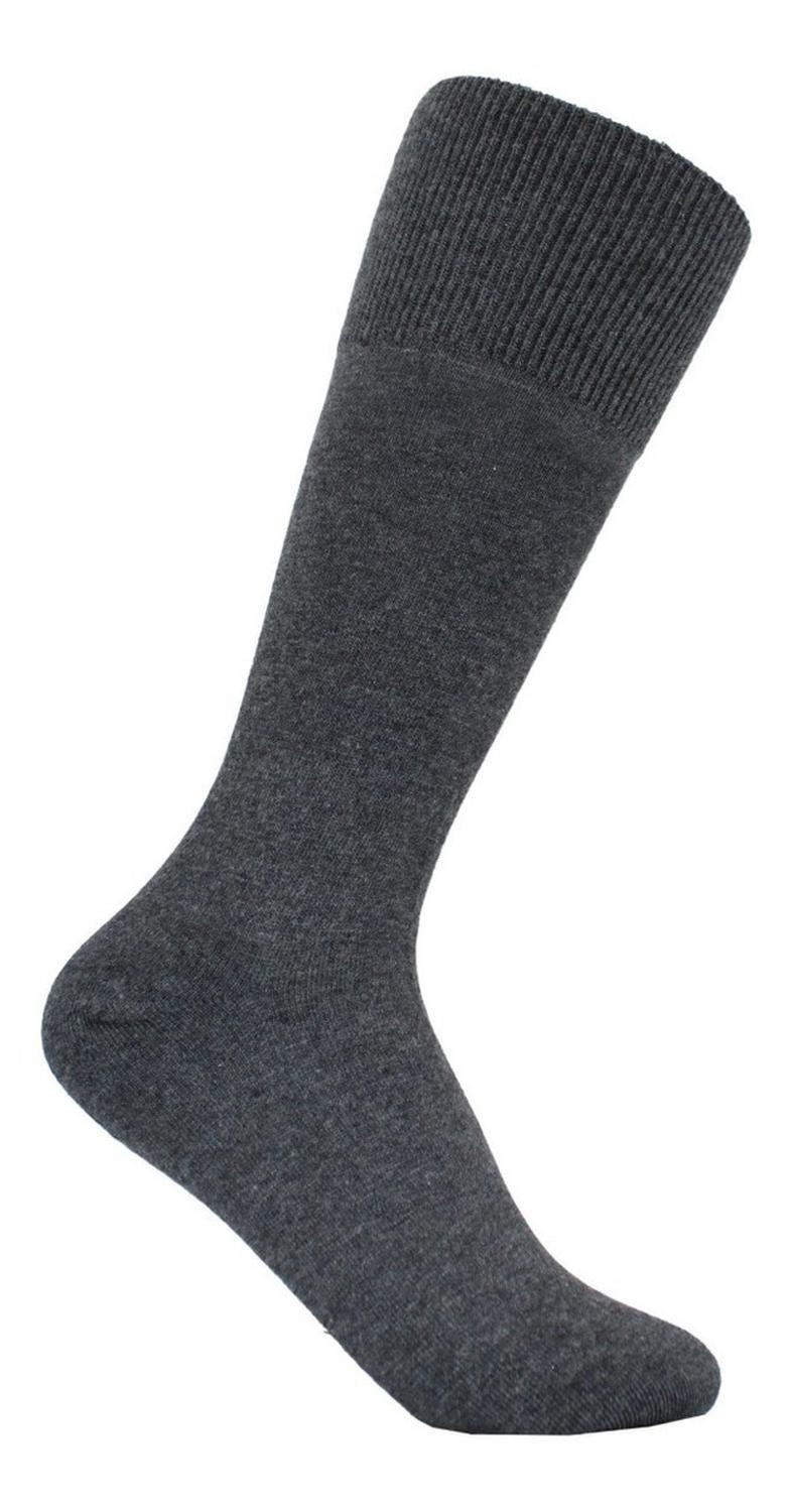 Calcetín Diabético Hombre Sin Costura Algodón 6 Pares-4