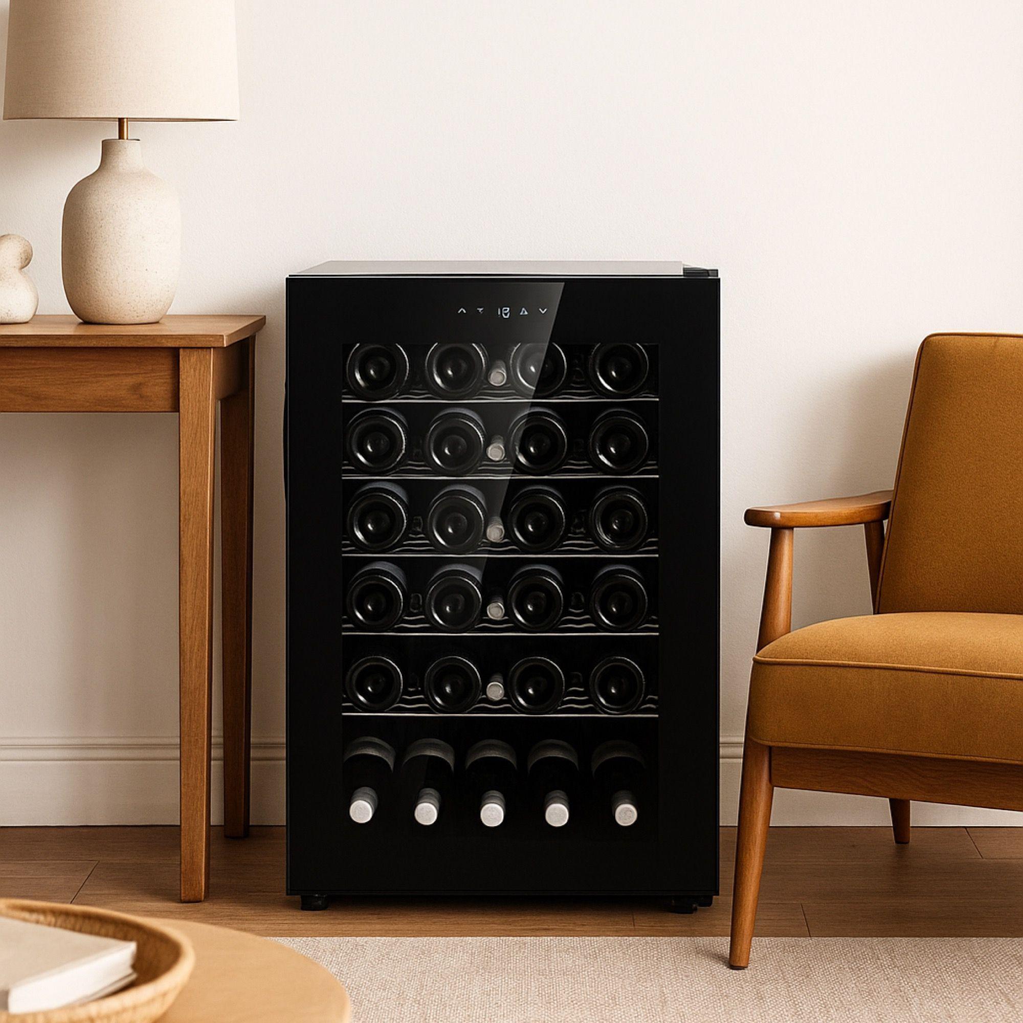 Cava de vinos eléctrica 56 botellas Bacool BC56S-2