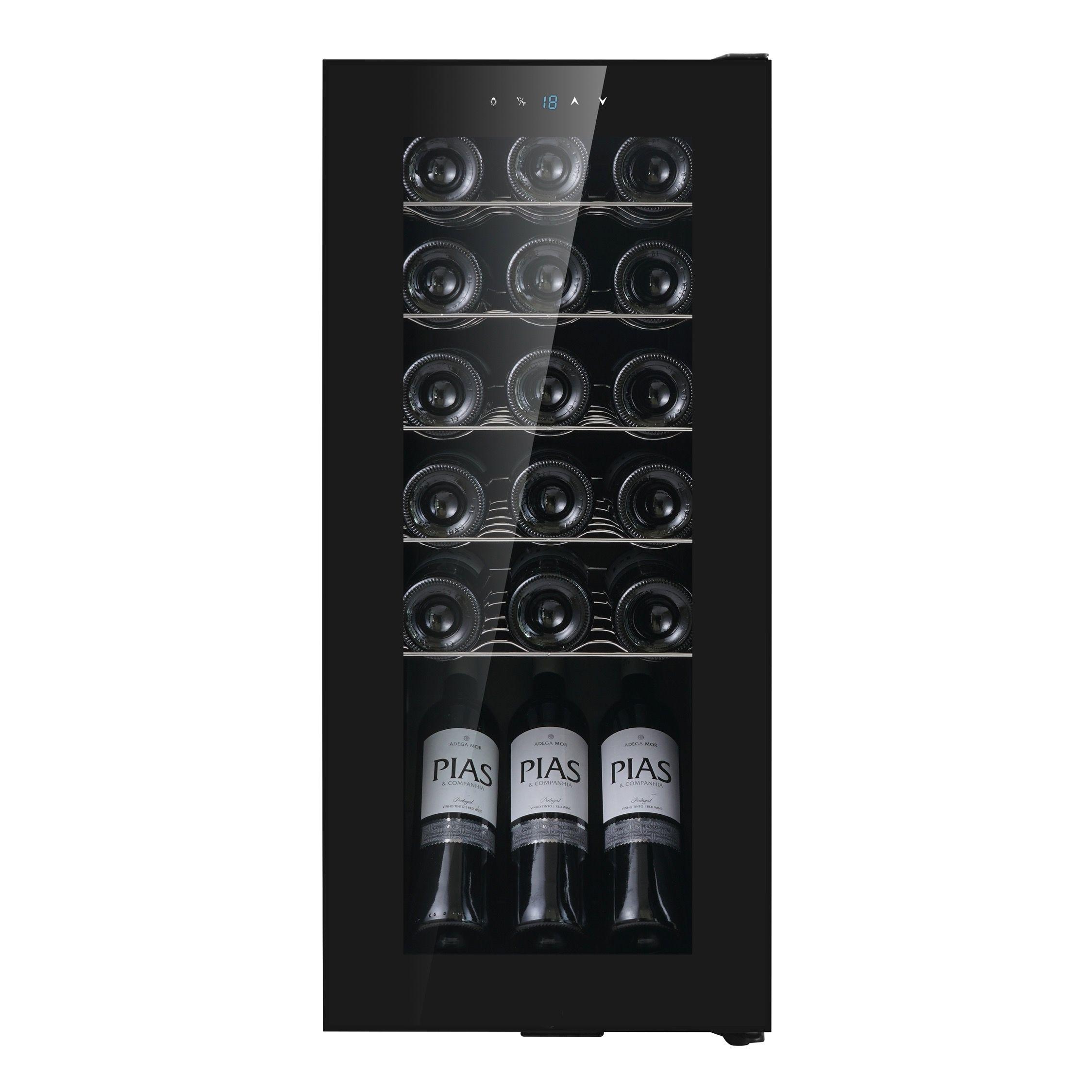 Cava de vinos eléctrica 18 botellas Bacool BC18S-0