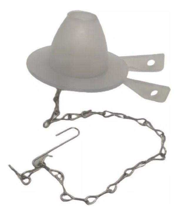 Flapper Para Estanque Wc Con Cadena Metálica-3