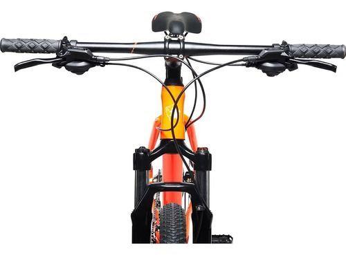 Bicicleta Mtb Lleuque Zx Fluor Lahsen Aro 29 Naranja | 18 "-2