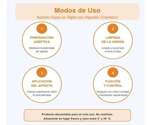 Apósito De Gasa + Algodón Estéril 13x23 Bolsa 10 Unidad-3