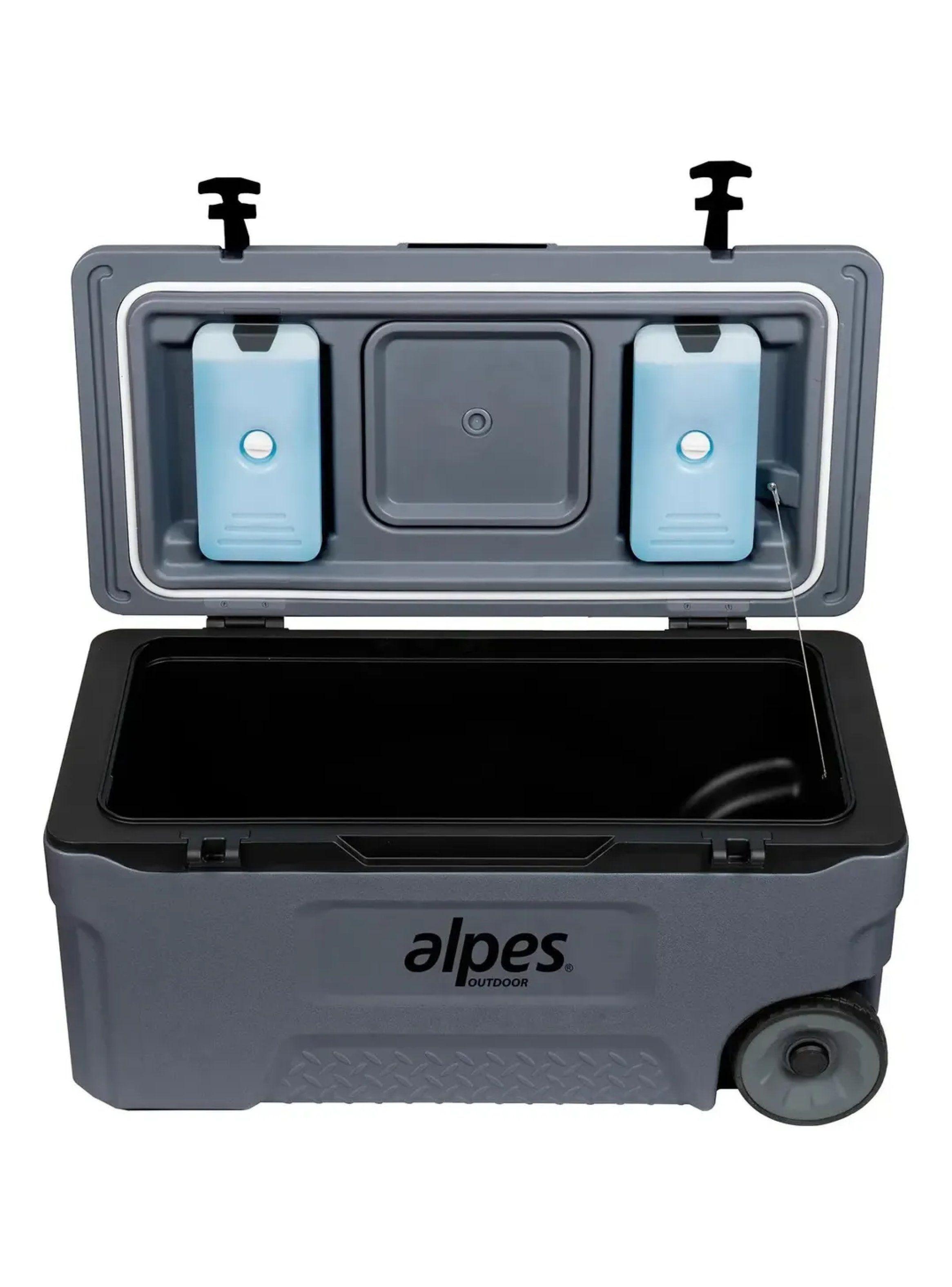 Cooler Nevera Rigida Alpes 70 L Con Ruedas Ideal Viaje-0