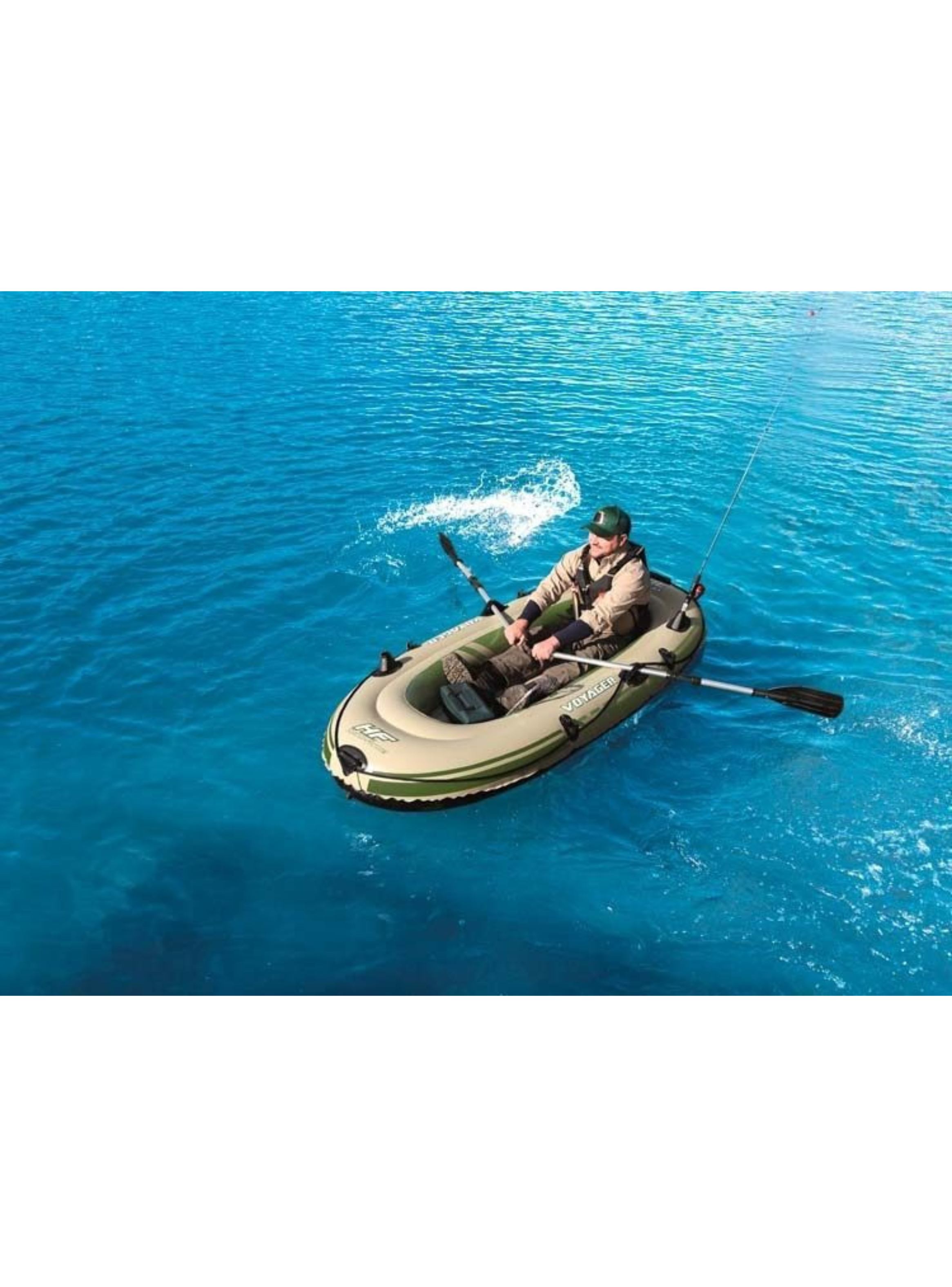  BOTE INFLABLE BESTWAY 243X102 CM VOYAGER 300-2