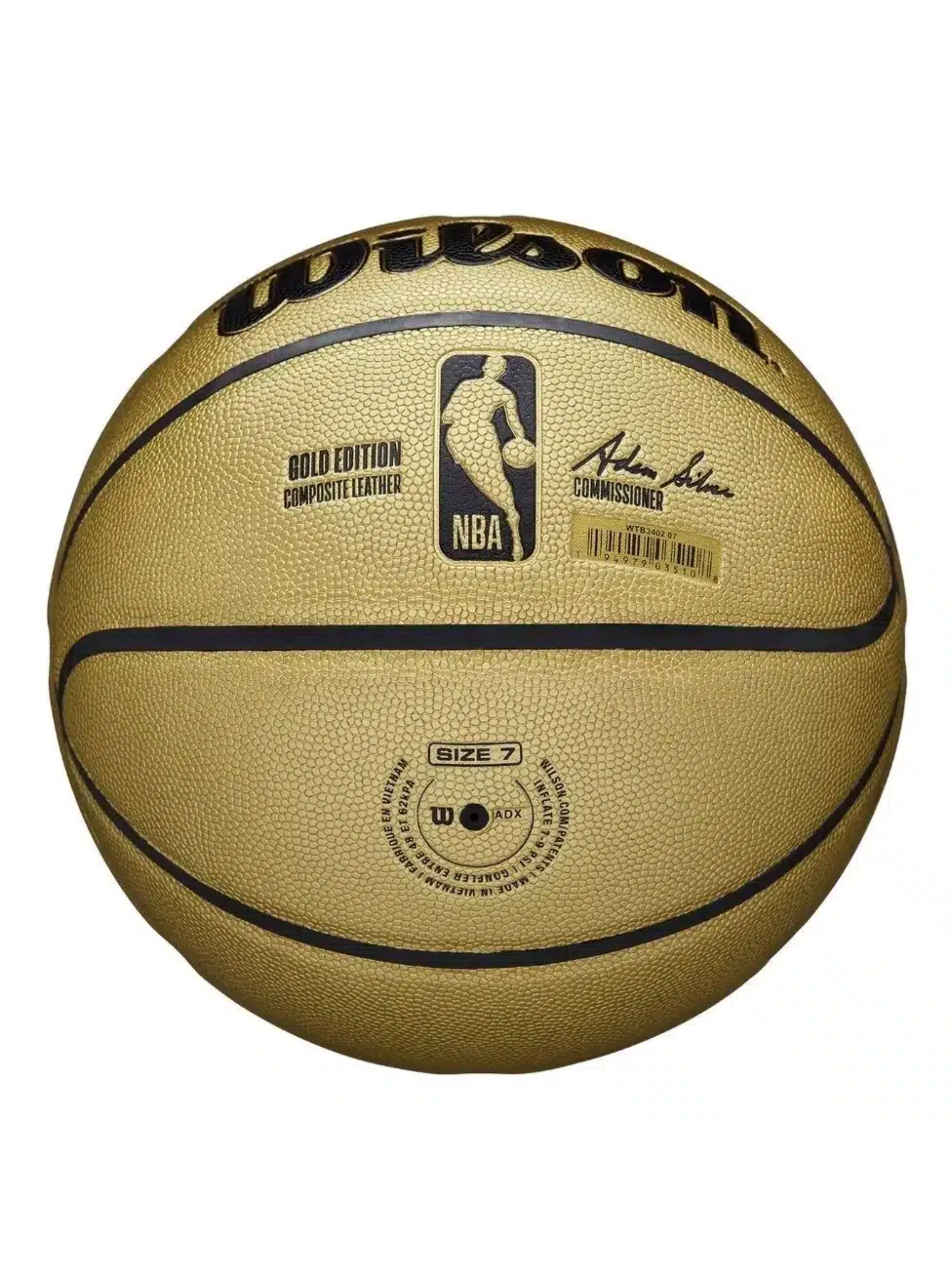 BALÓN DE BASKETBALL WILSON NBA GOLD EDITION SZ7-3