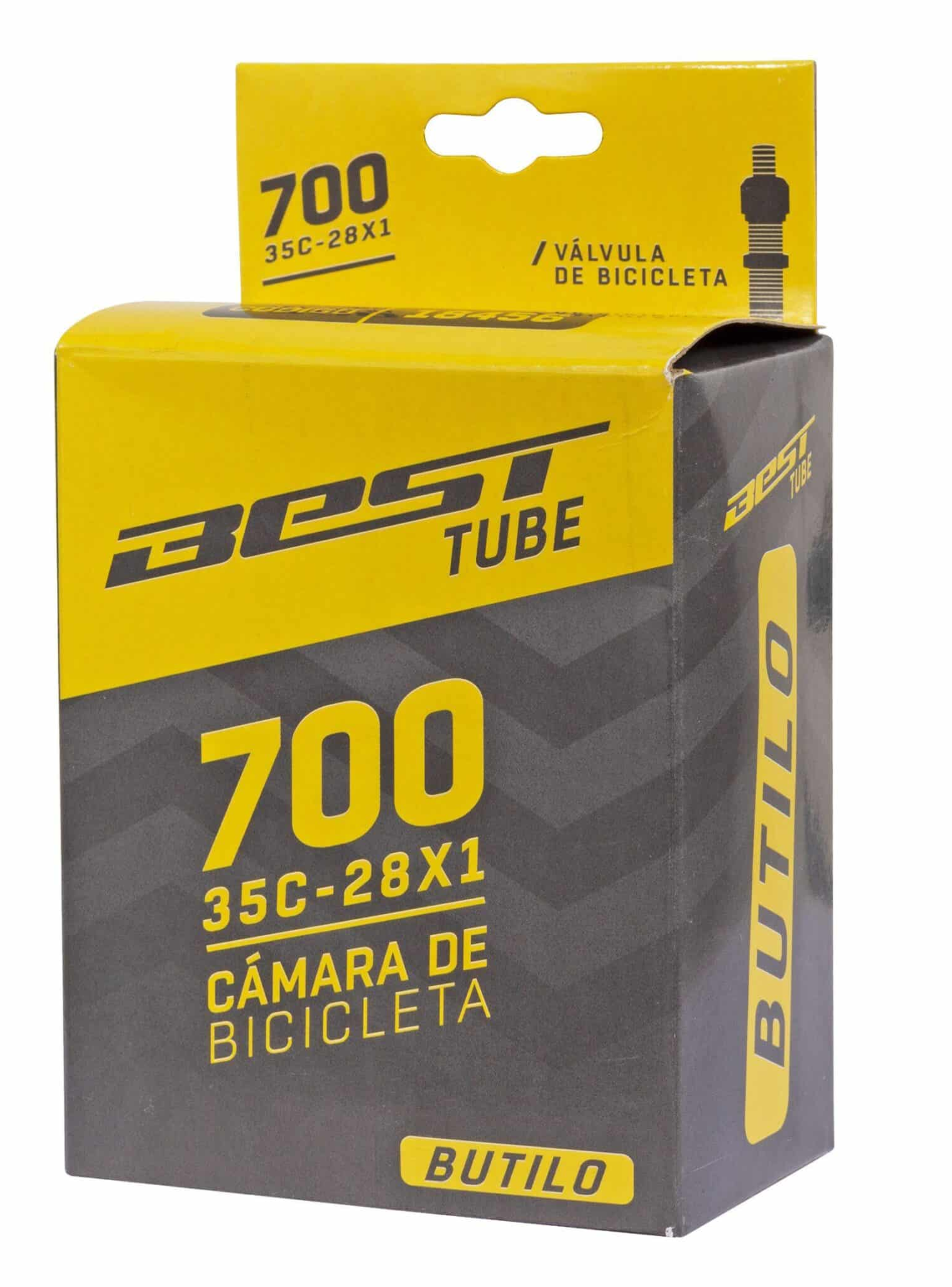 CAMARA BICICLETA RUTA ARO 700 X 35C V.BICICLETA BEST-0