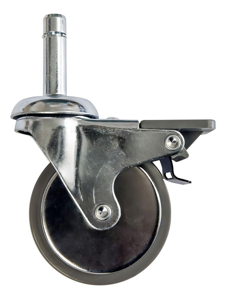 Rueda Metálica Rosen Con Freno-2