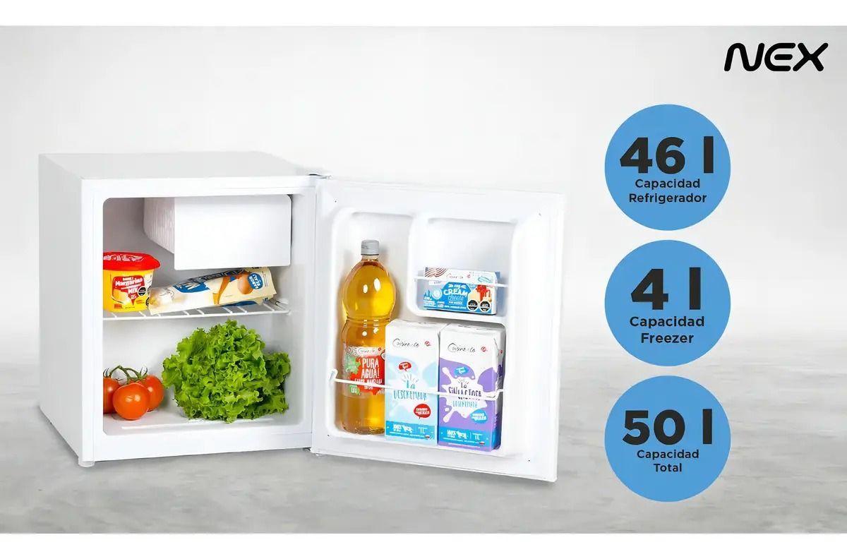 Frigobar Nex Cr52 Blanco 50l Con Congelador Manual-4