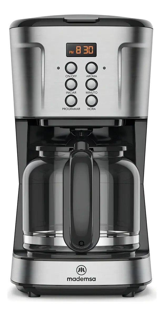 Cafetera Eléctrica Mademsa 1.5l Proglamable 900w Mcm30-0