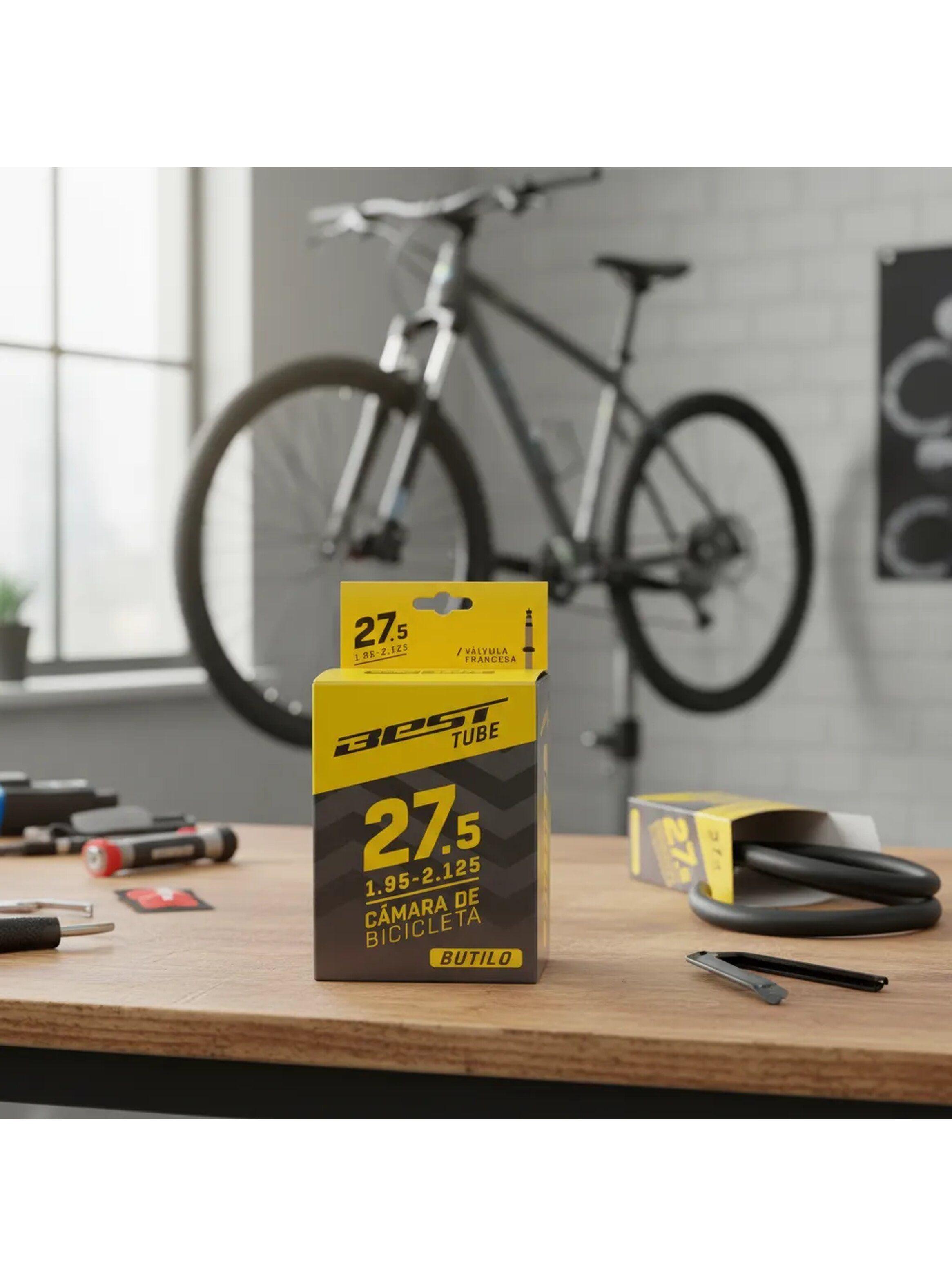 Cámara Bicicleta Best 27.5x1.95/2.125 Válvula Francesa 48mm-3