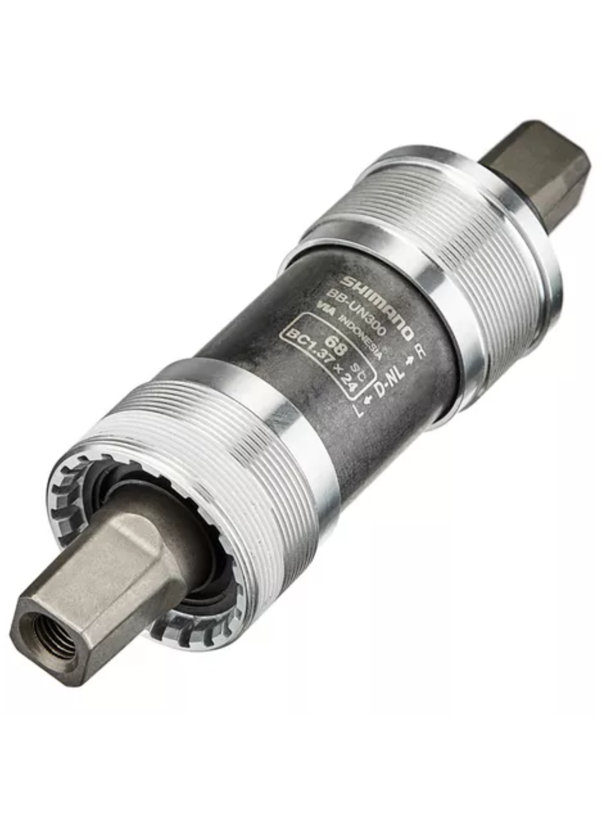 EJE MOTOR SELLADO PARA BICICLETA SHIMANO 122.5MM CAJA 68MM-1