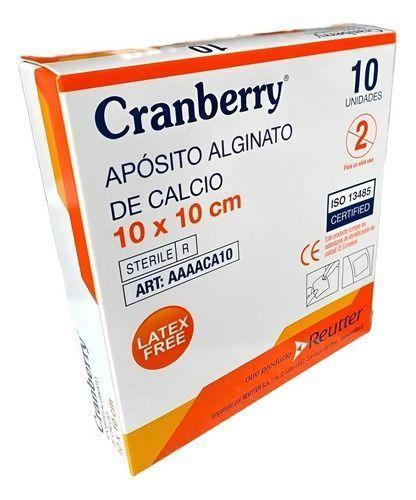 Apósito Alginato De Calcio 10x10 Caja 10 Unds - Cranberry-0