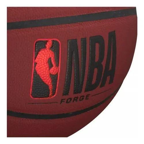 Balón De Basketball Wilson Nba Forge Crimson Tamaño 7 Café-2
