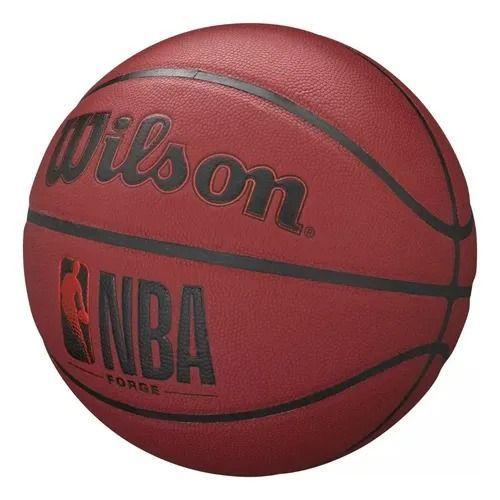 Balón De Basketball Wilson Nba Forge Crimson Tamaño 7 Café-4