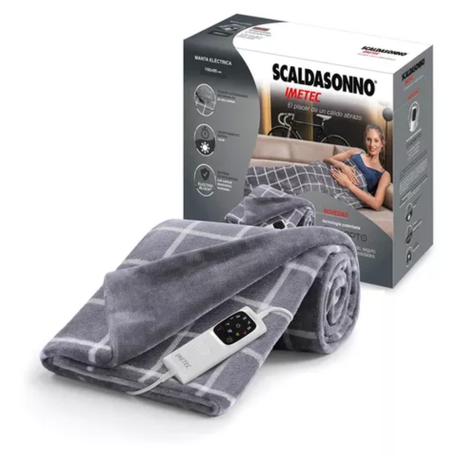 MANTA ELÉCTRICA CUADRILLE SCALDASONNO 95X150 CM-1