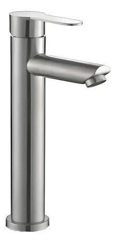 Monomando Lavamanos Alto Moderno Inoxidable Taumm 31cm-0