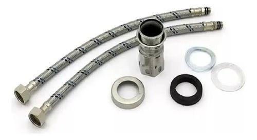 Monomando Lavamanos Alto Moderno Inoxidable Taumm 31cm-6