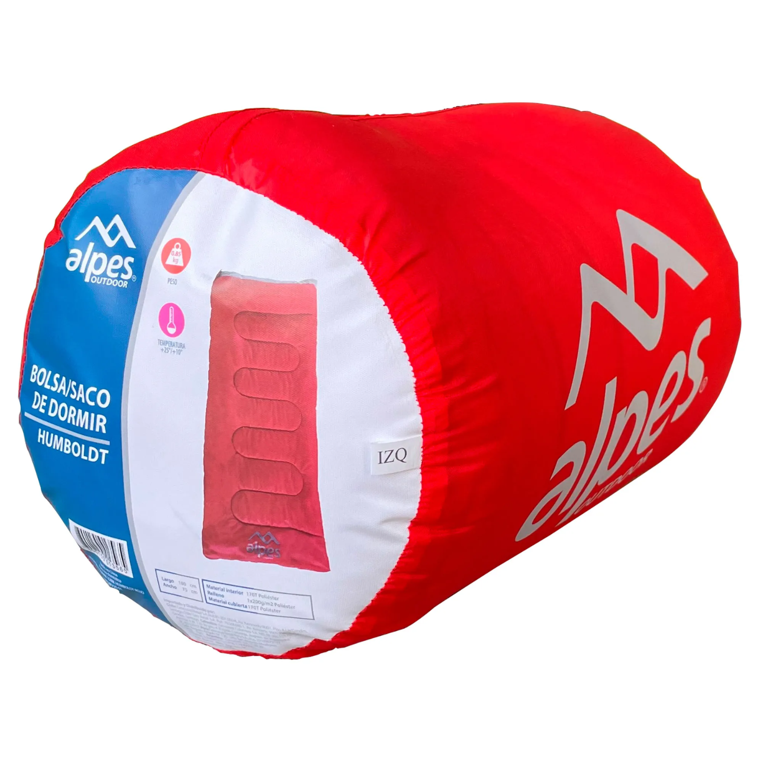 SACO DORMIR 0,85 KG 25°/10°C HUMBOLDT ALPES-4