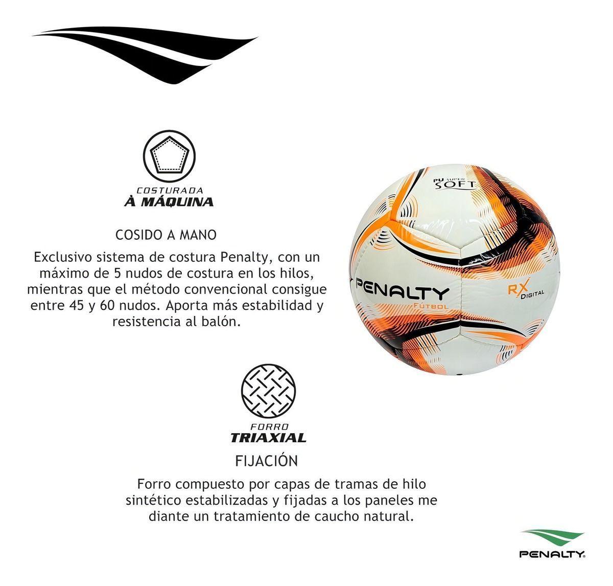 Balón De Fútbol Nro 5 Penalty Rx Digital (bote Alto)-3