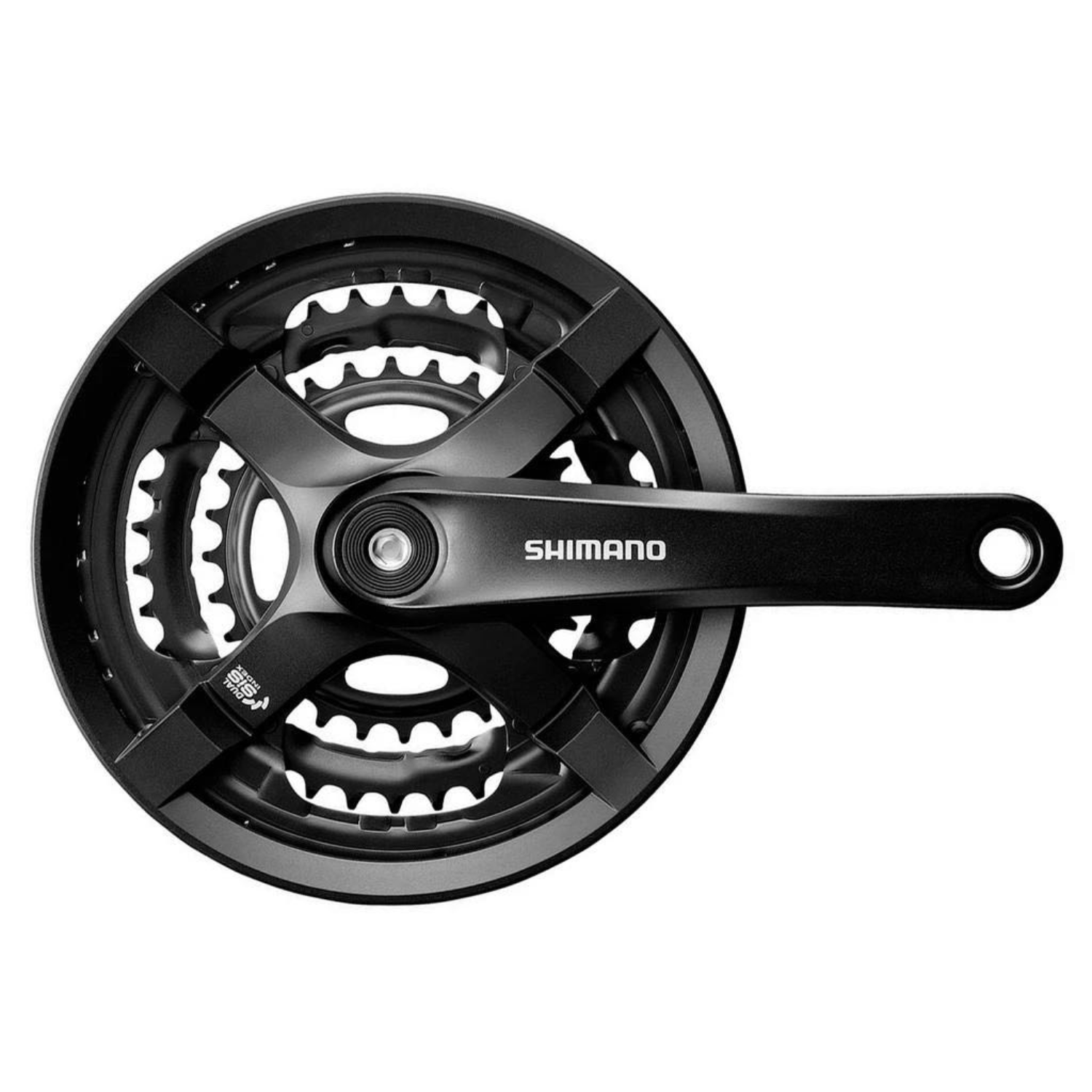 VOLANTE SHIMANO FC-TY501 6/7/8V. DIENTES 48.38.28T CON CUBRE CADENA-0