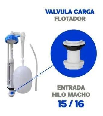 Valvula Carga Wc Admision Estanque 15/16 Con Flotador Taumm-2