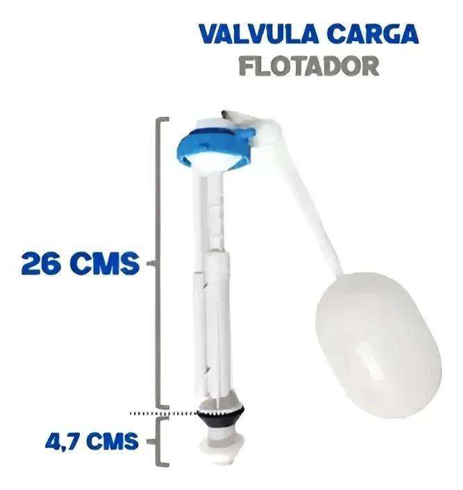 Valvula Carga Wc Admision Estanque 15/16 Con Flotador Taumm-3