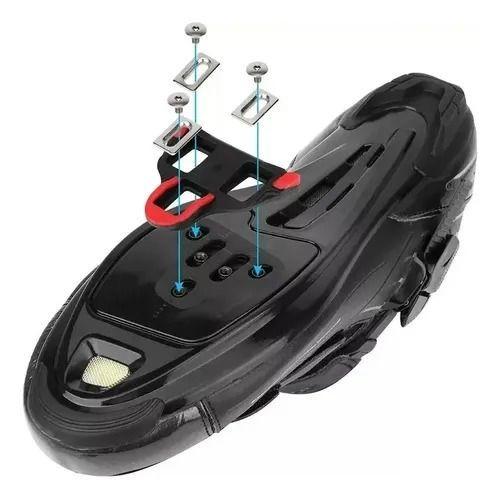 Calas Shimano Sm-sh10 Para Pedales De Ruta Negro-2
