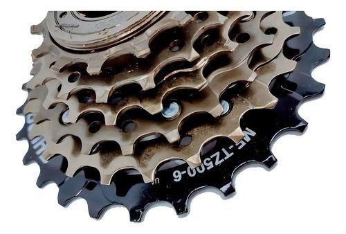 Piñon Atornillado Shimano Mf-tz500-6 6v. (14-28)-2