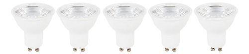 Ampolleta Led 6w Gu10 Luz Cálida 5 Unidades-1