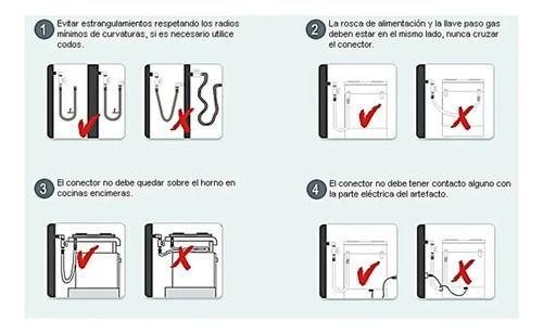 Flexible Gas 3/8 Hi Izquierdo X 1/2 Hi 100 Cms Taumm Sec-4