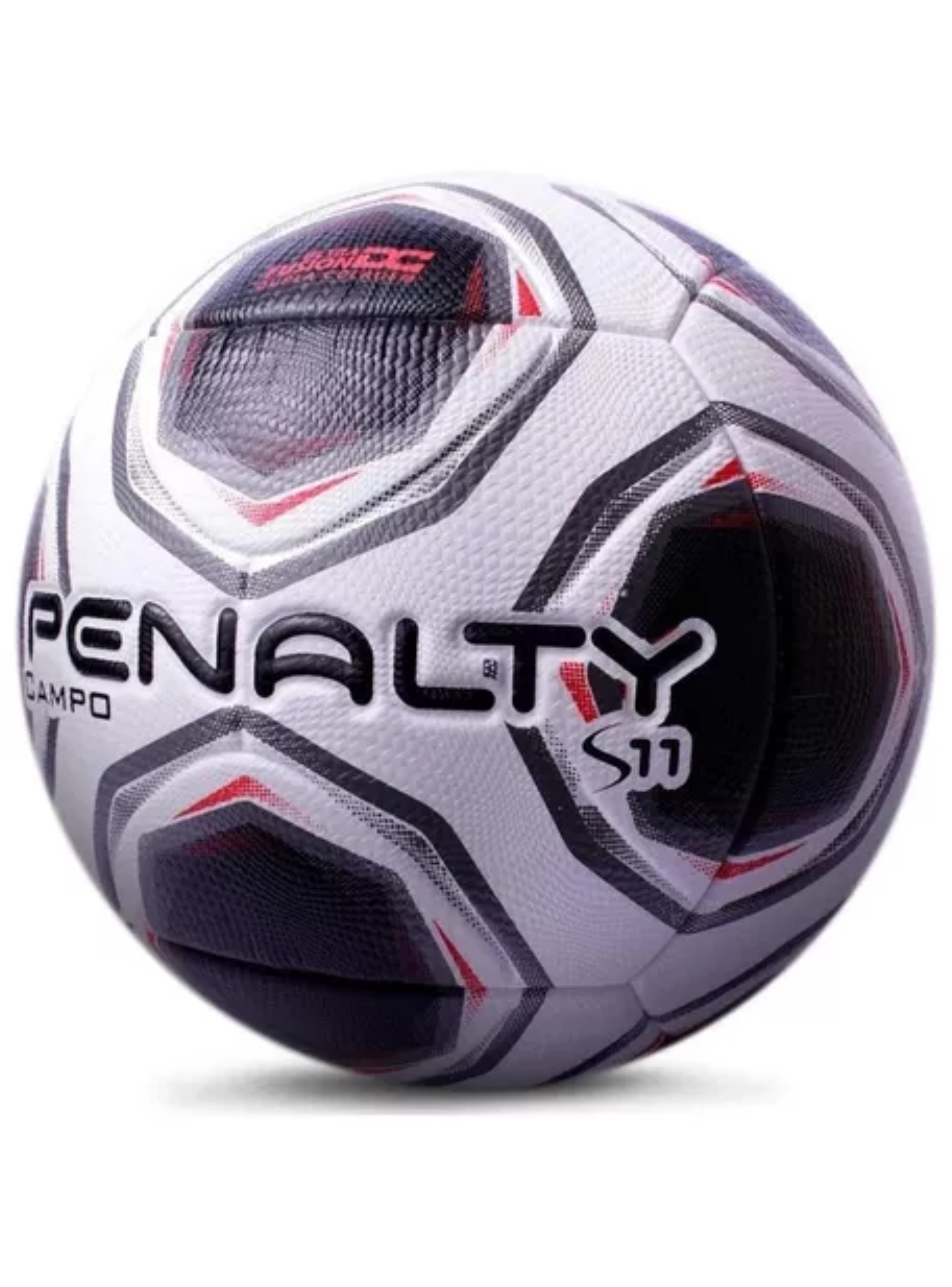 BALÓN DE FUTBOL PENALTY S11 R2 XXI NEGRO-1