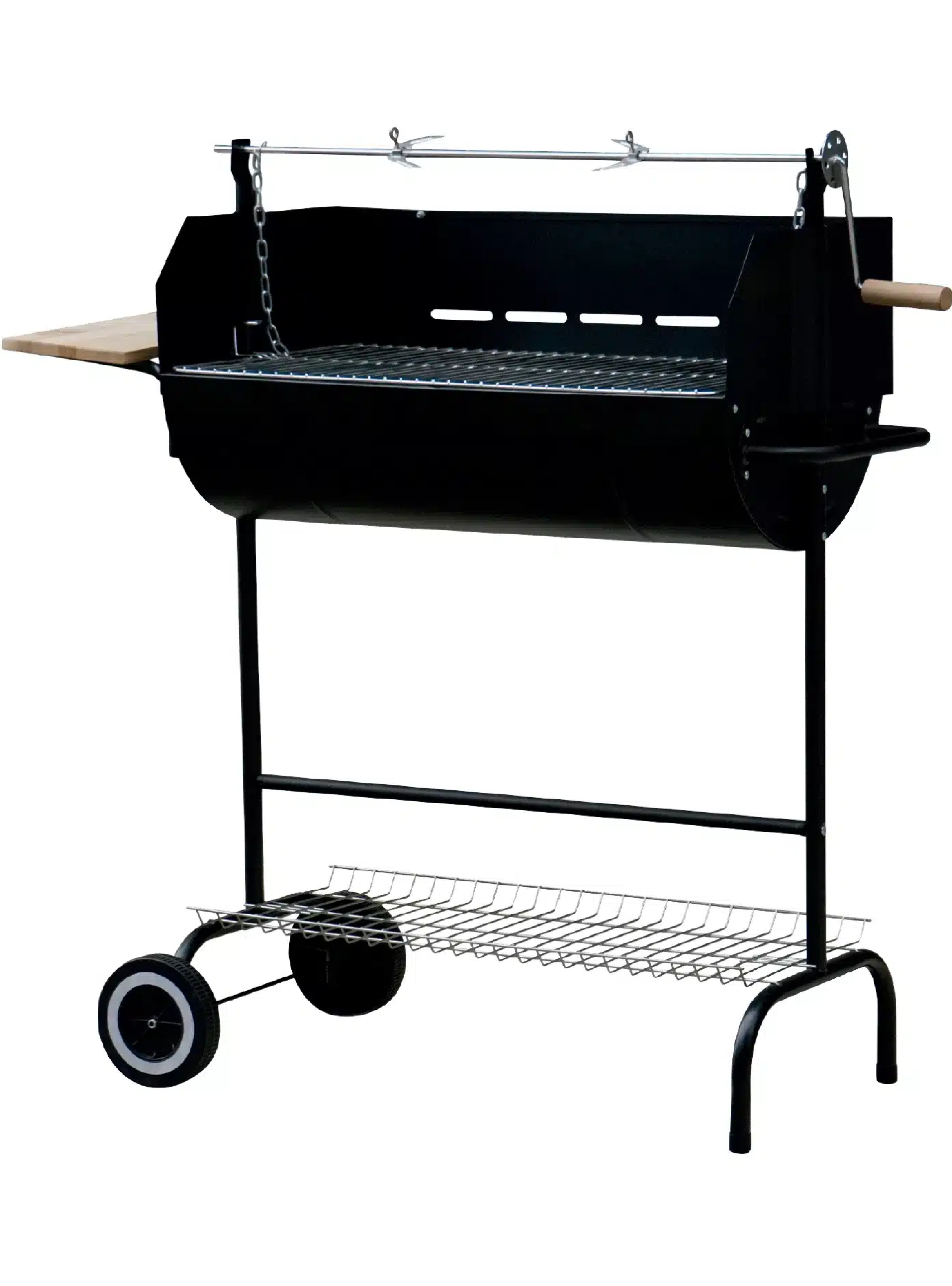 PARRILLA CARBÓN MEDIO TAMBOR BM400 BEEF MAKER-1