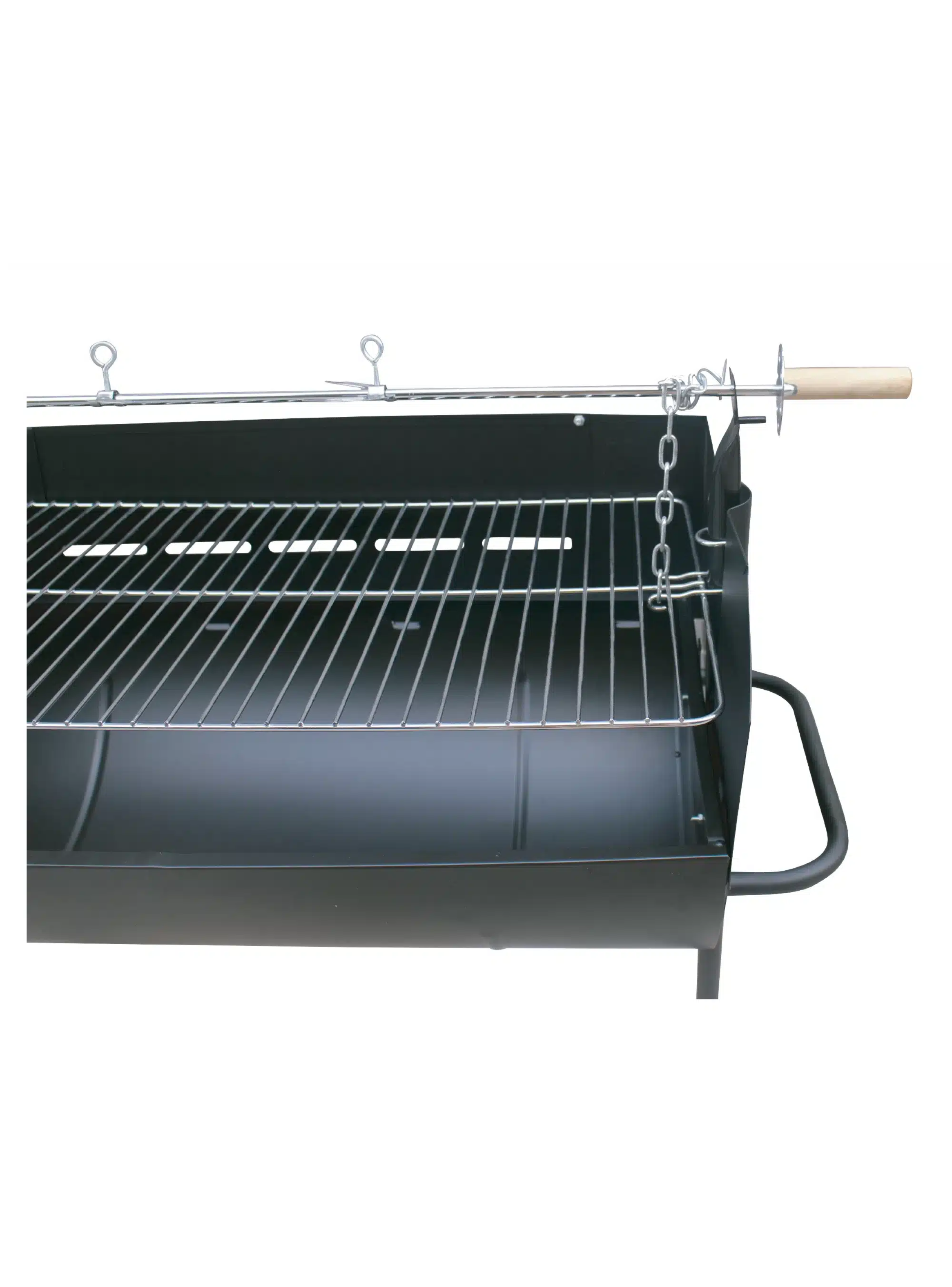 PARRILLA CARBÓN MEDIO TAMBOR BM400 BEEF MAKER-3