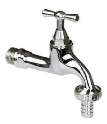 Llave Lavadero Con Flange He He 1/2 X 3/4 Taumm-0