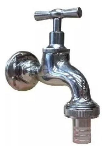 Llave Lavadero Con Flange He He 1/2 X 3/4 Taumm-1