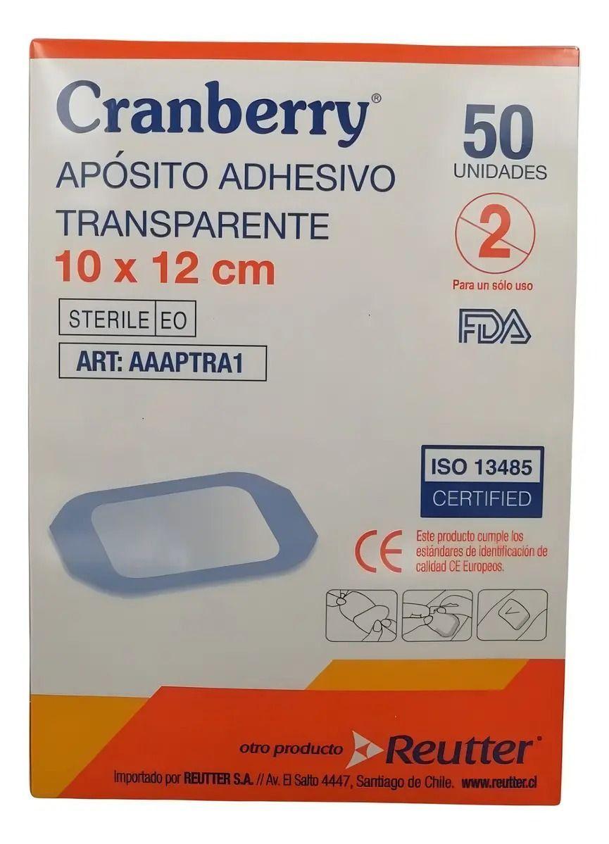Apósito Adhesivo Transparente Cranberry 10x12 Cm 50 Unid.-3