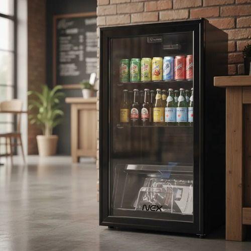 Visicooler Frigobar Nex 92 Litros Vidrio Templado 2 Capas-4