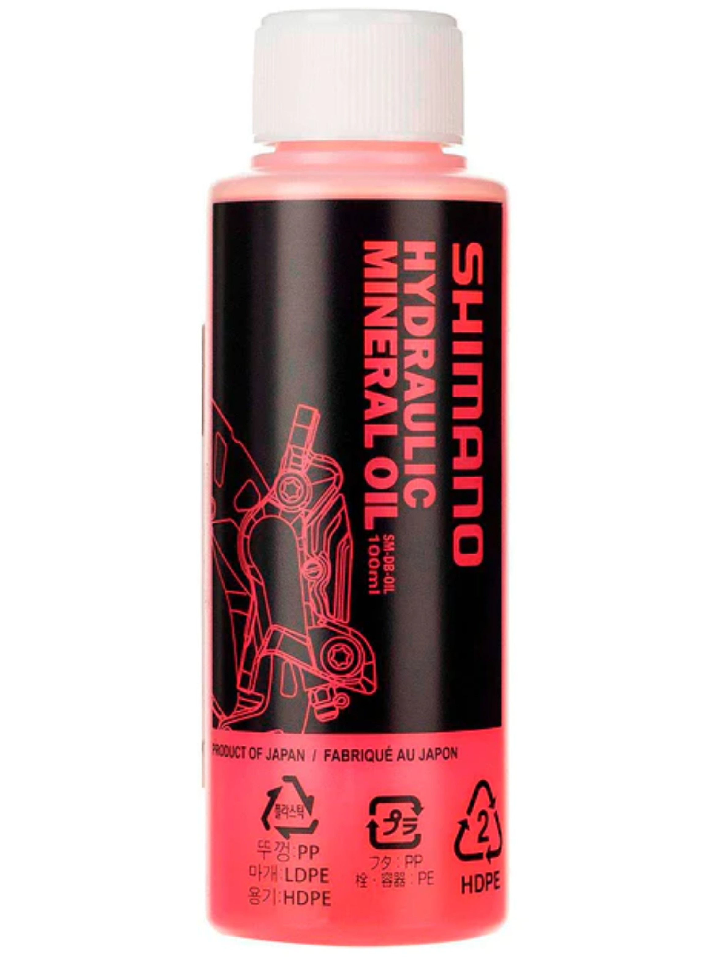 LÍQUIDO ACEITE MINERAL SHIMANO PARA FRENOS HIDRAULICOS 100ML-0