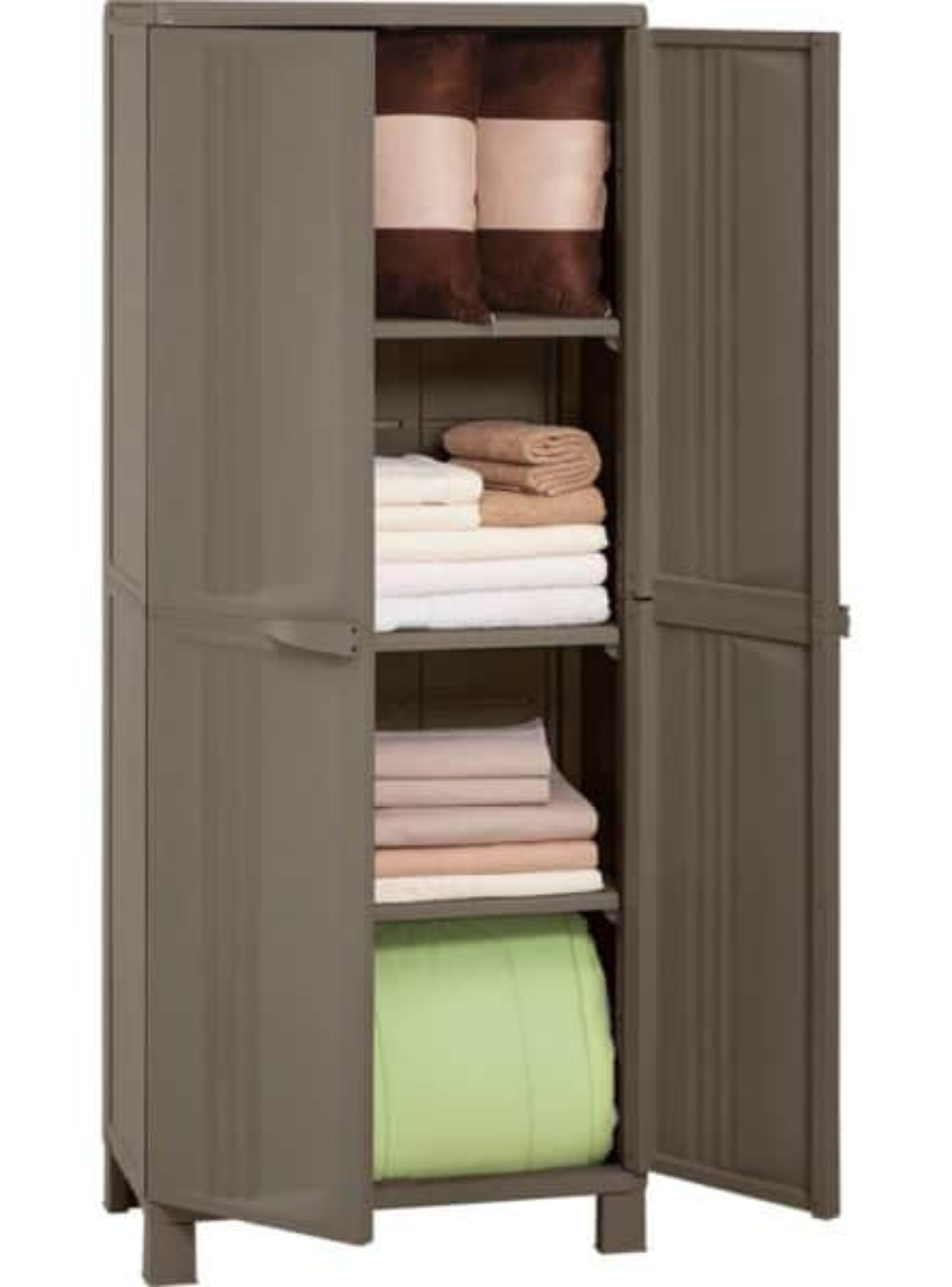 ARMARIO PLÁSTICO GRANDE COLOR CAFE RIMAX-1