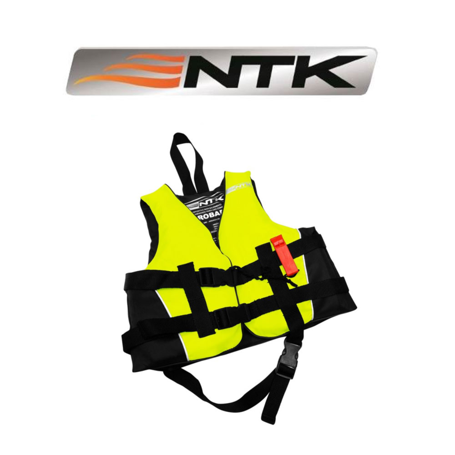 CHALECO SALVAVIDAS NAUTIKA COAST 20KG AMARILLO-1