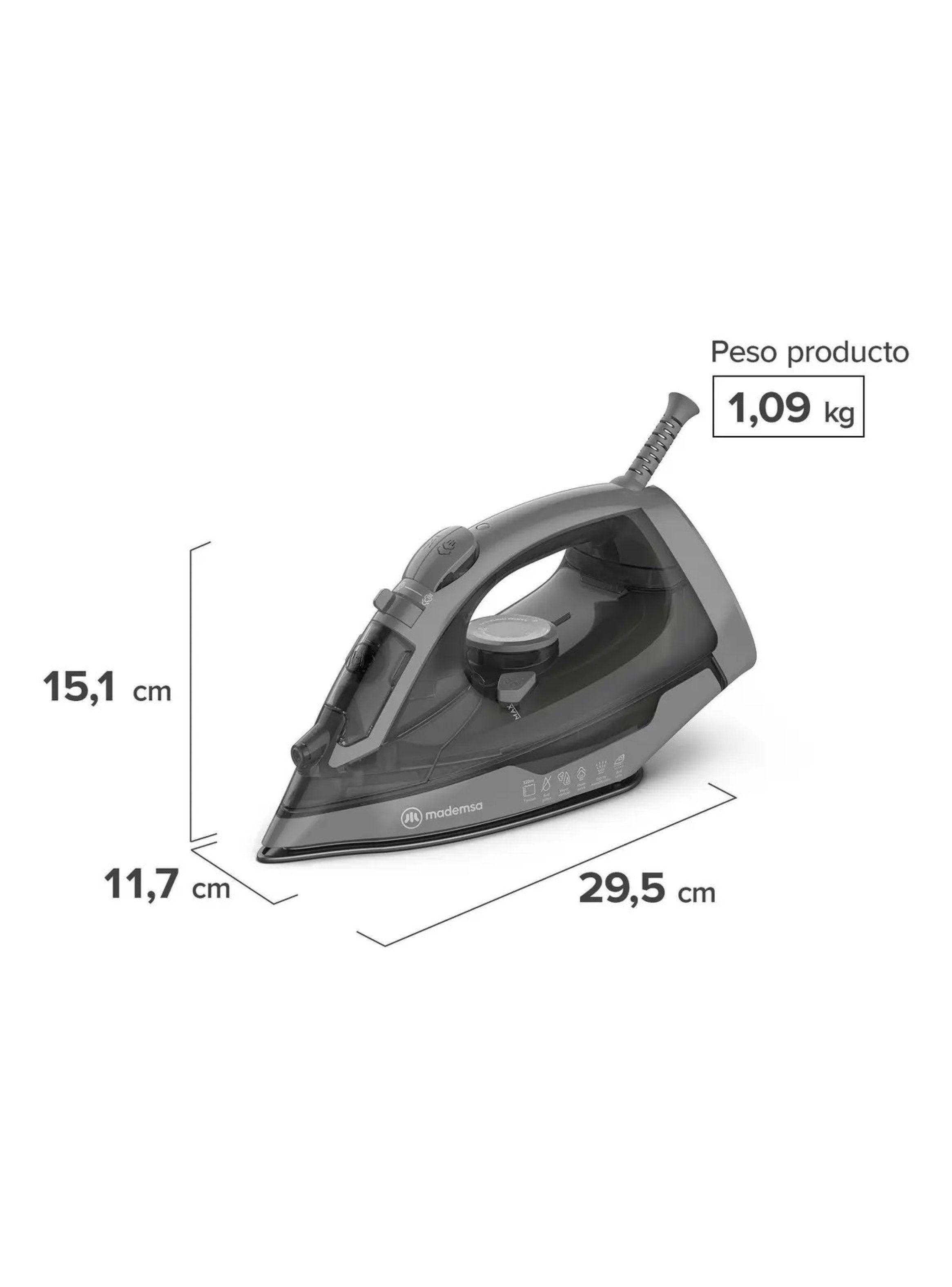 Plancha Con Base De Cerámica Mademsa Mir30 Vapor Vertical-3