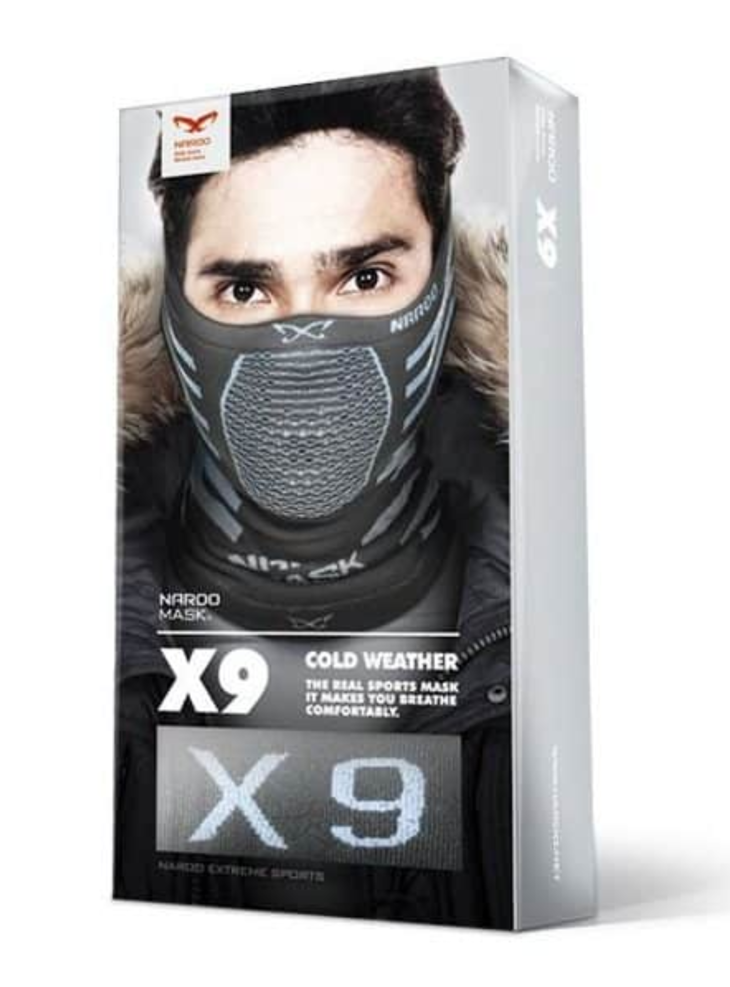 Mascara Deportiva Protección Para El Frio Reversible X9-0