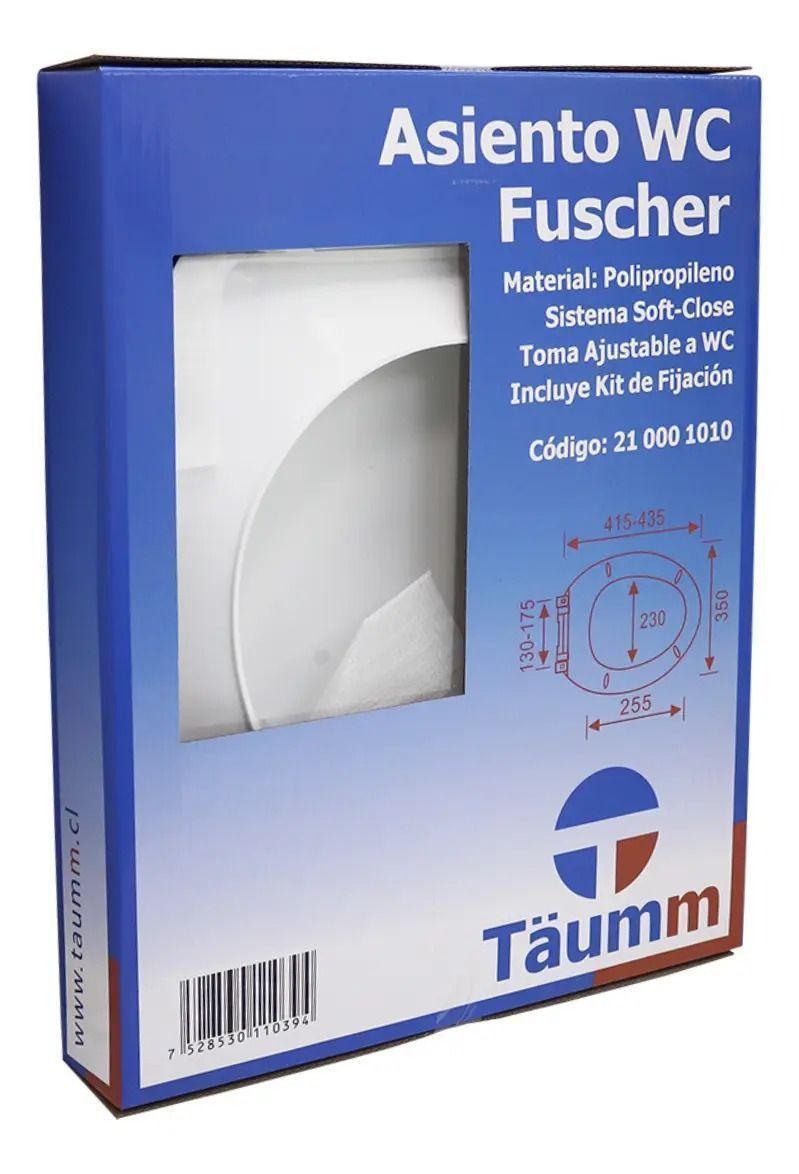 Asiento Y Tapa De Cierre Lento De Wc Fuscher Täumm-2