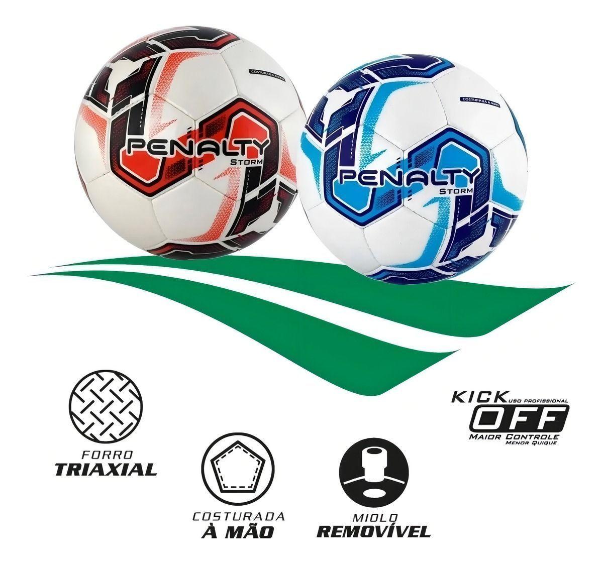 Balón Fútbol Penalty® Storm #5 Color Rojo-4